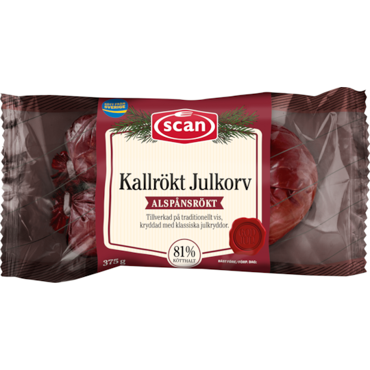 Kallrökt Julkorv