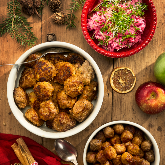 Världens godaste julköttbullar